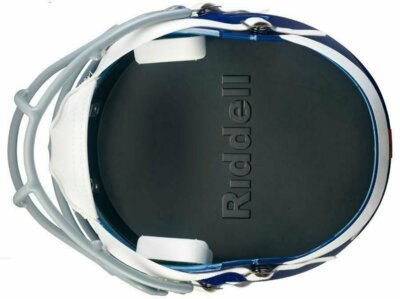New England Patriots Lunar Speed F/S Replica Football Helmet