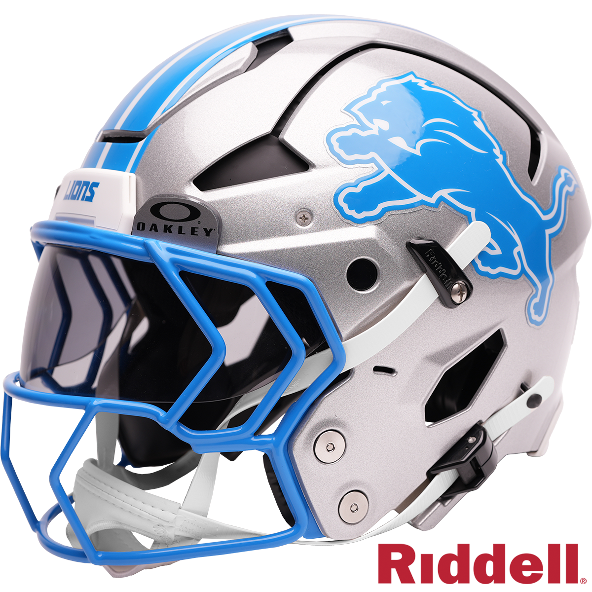 Detroit Lions Primary F/S Axiom Football Helmet