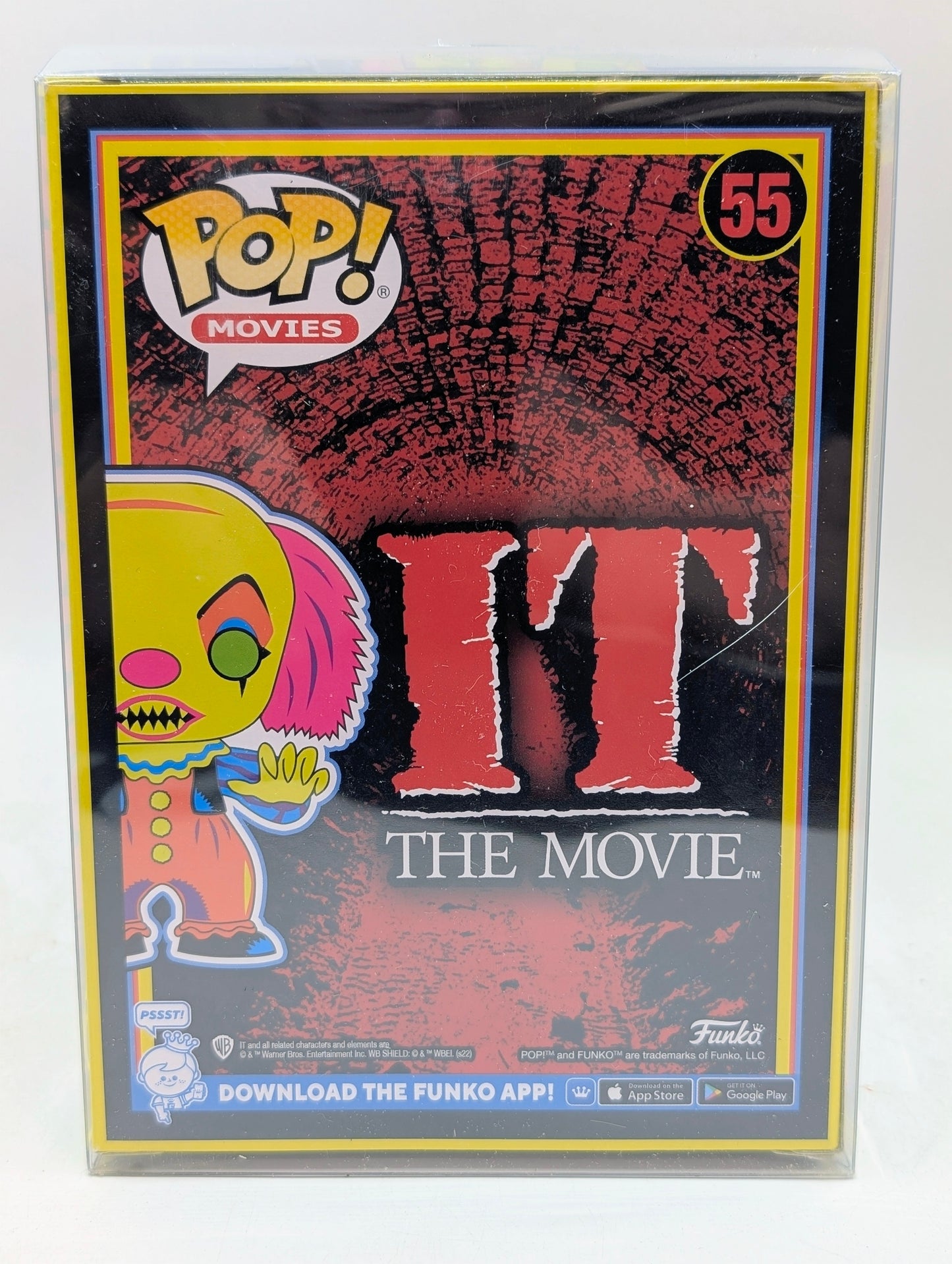 Tim Curry Signed "IT" #55 Pennywise Exclusive Funko Pop - OCCM