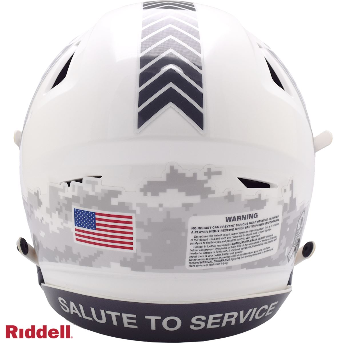 Houston Texans 2024 Salute to Service Riddell SpeedFlex Authentic Football Helmet