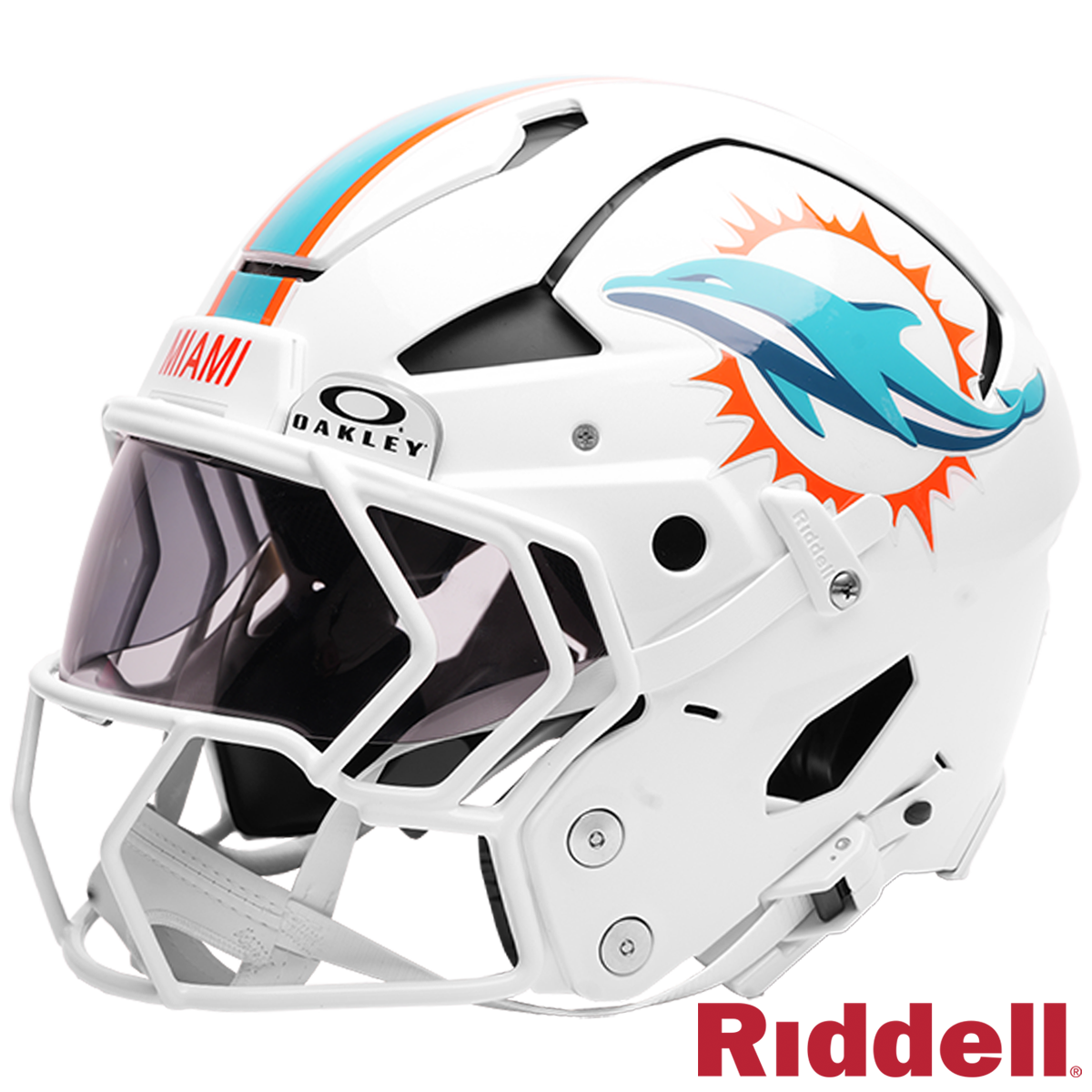 Miami Dolphins Primary F/S Axiom Football Helmet