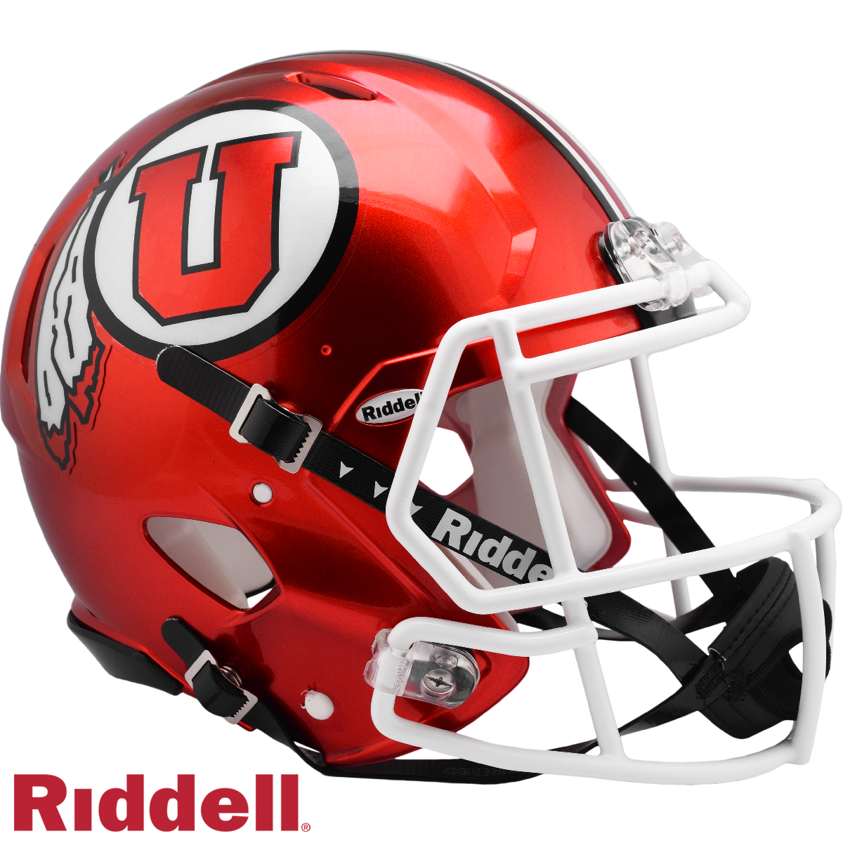 Utah Utes  Red Speed F/S Authentic Football Helmet