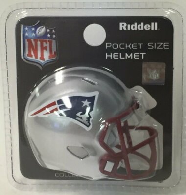 New England Patriots Speed Pocket Pro Football Helmet