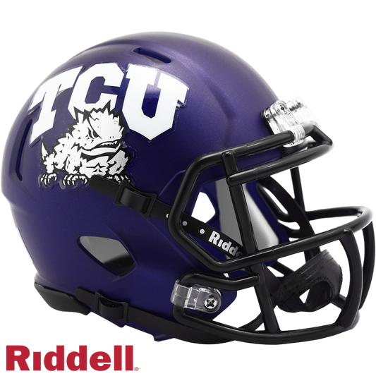 TCU Horned Frogs Speed Mini Football Helmet