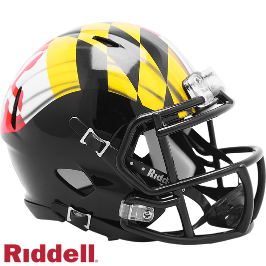 Maryland Terps Speed Mini Football Helmet #8058783
