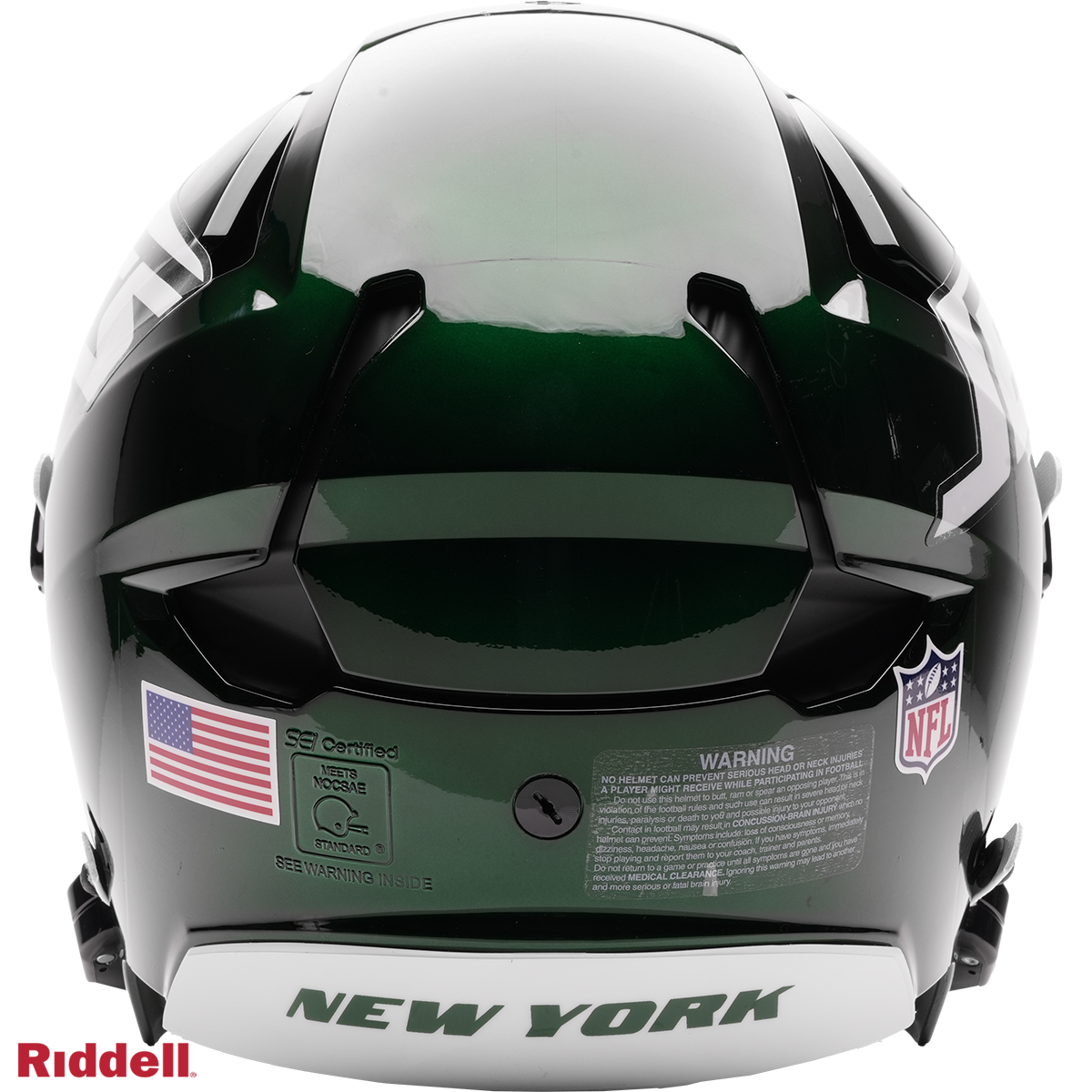 New York Jets Primary F/S Axiom Football Helmet