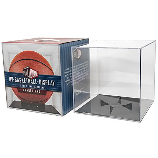 BASKETBALL QUBE - (Grand Stand) - with Black base & built in stand
