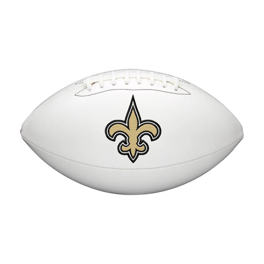 New Orleans Saints Wilson Embroidered Logo Autograph Edition Football