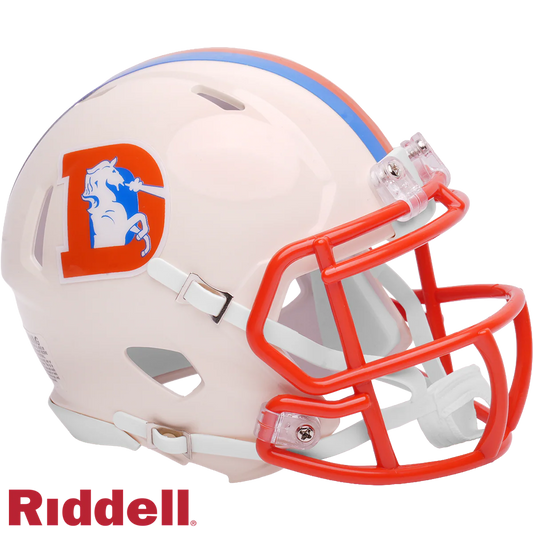Denver Broncos Retro Speed Mini Football Helmet