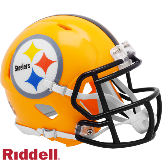 Pittsburg Steelers T/B(Gold) Speed Mini Football Helmet