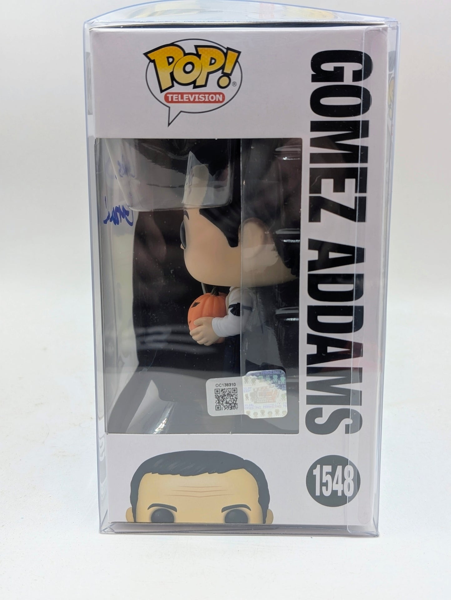 Luis Guzman Signed "Addams Family" #1548 Gomez Addams Funko Pop - OCCM