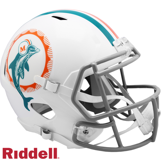 Miami Dolphins T/B(1972) F/S Replica Football Helmet