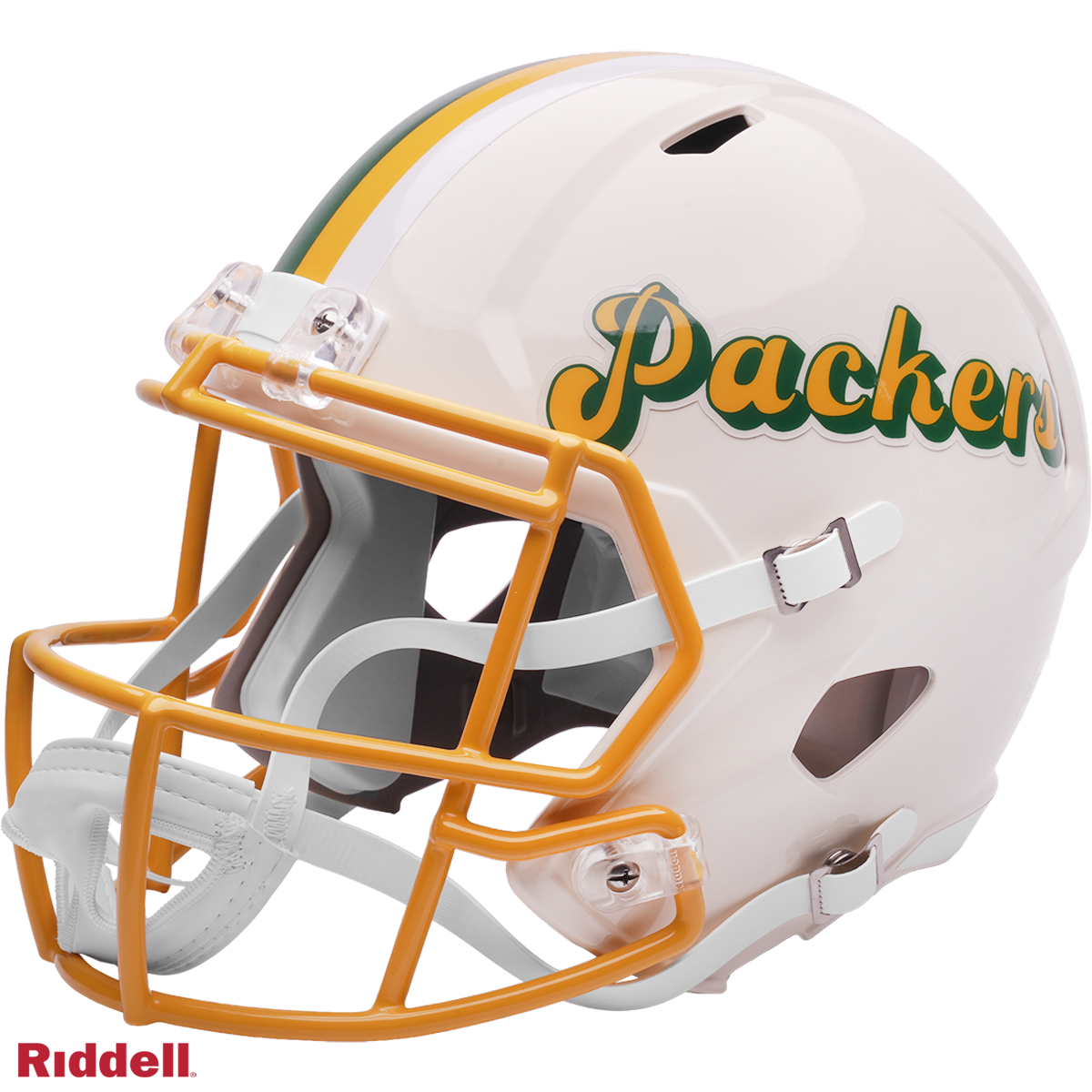 Green Bay Packers Retro Speed F/S Replica Football Helmet