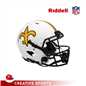 New Orleans Saints Lunar Speed F/S Authentic Football Helmet
