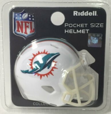 Miami Dolphins Speed Pocket Pro Football Helmet