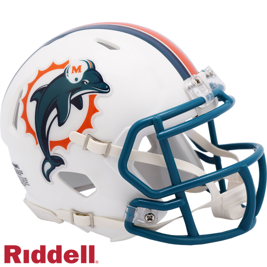 Miami Dolphins T/B(97-12) Speed Mini Football Helmet