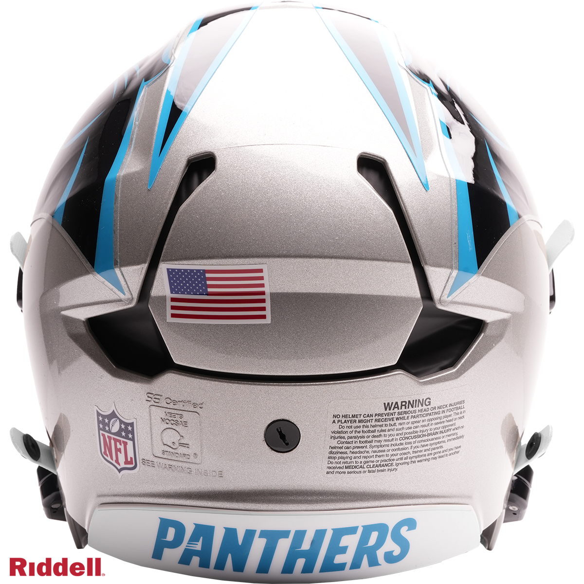 Carolina Panthers Primary F/S Axiom Football Helmet