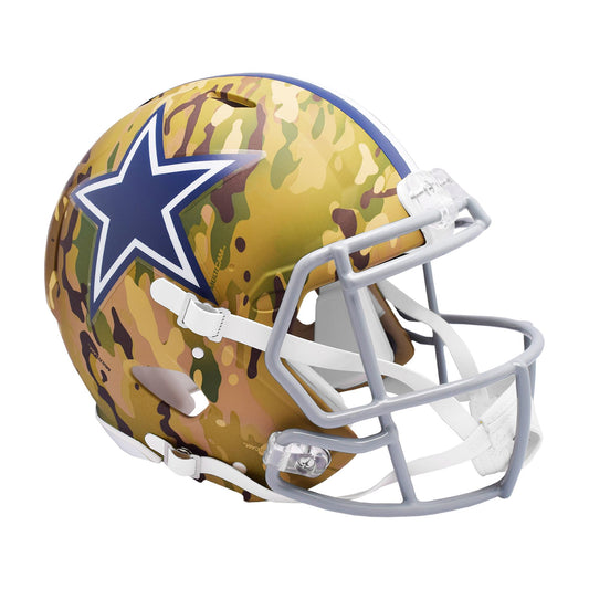 Dallas Cowboys CAMO Full Size Authentic Football Helmet