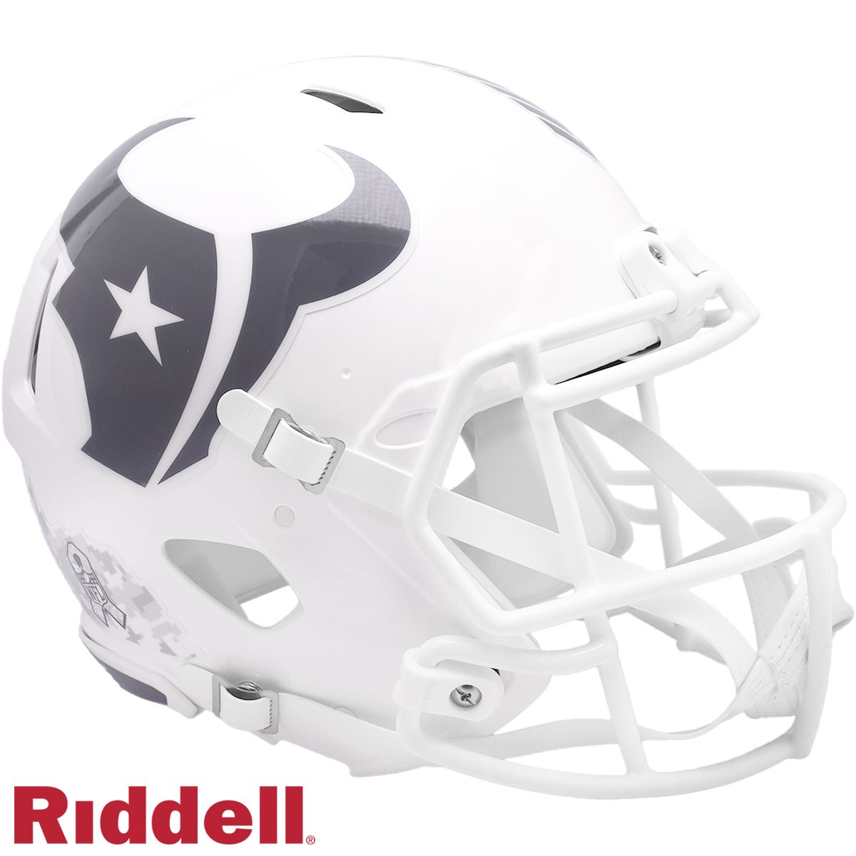 Houston Texans 2024 Salute to Service Riddell Speed Authentic Football Helmet