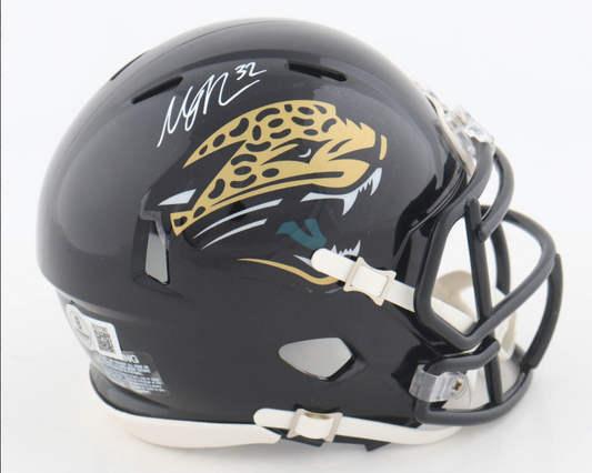 Maurice Jones-Drew Signed Jaguars Mini Helmet - Beckett