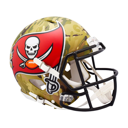 Tampa Bay Buccaneers CAMO Full Size Authentic Football Helmet