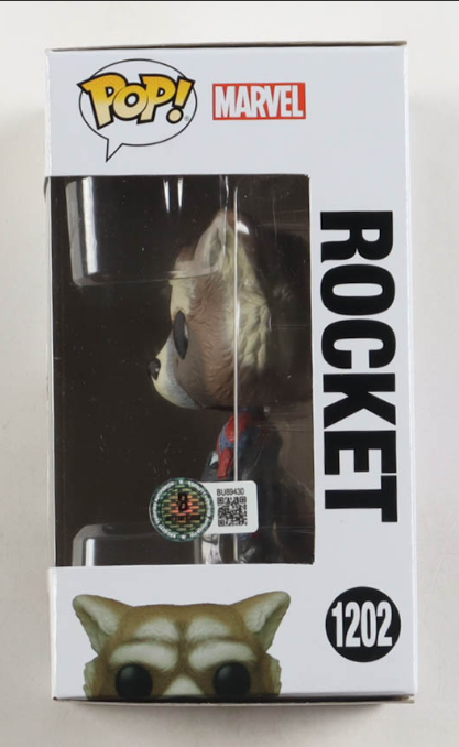 Bradley Cooper Signed "Guardians of the Galaxy Vol. 3" #1202 Rocket Funko Pop! - Beckett