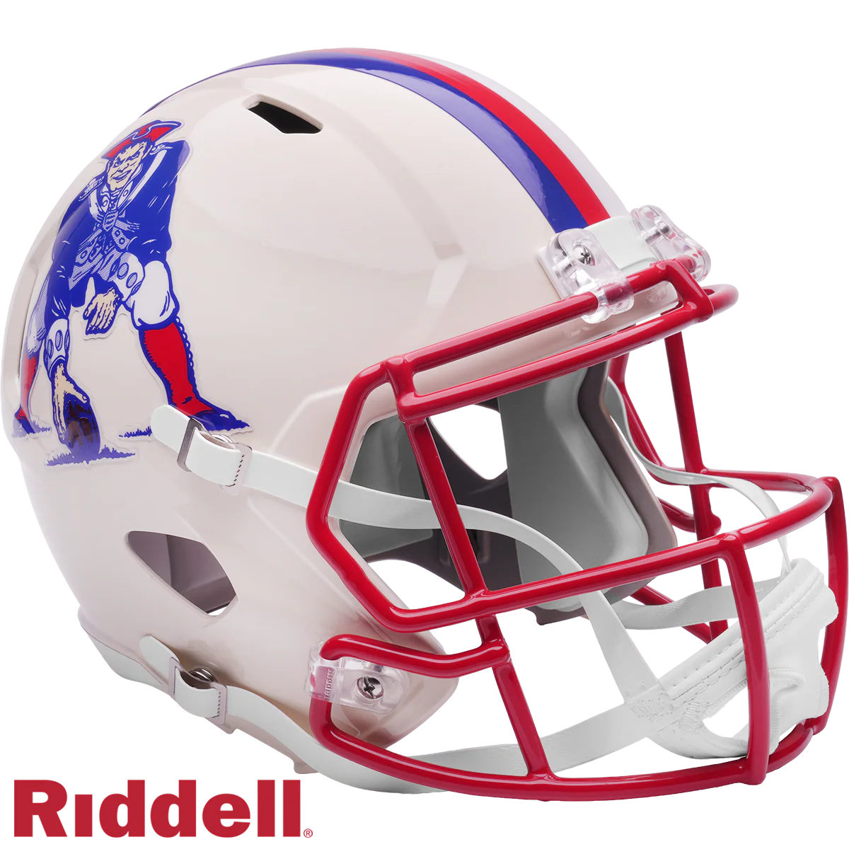 New England Patriots Retro Speed F/S Replica Football Helmet