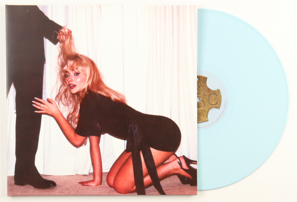 Sabrina Carpenter Signed "Man's Best Friend" Vinyl Album Insert w/ Record - JSA