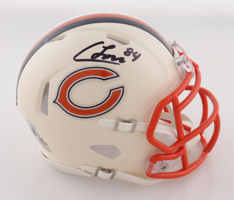 Colston Loveland Signed Bears Retro Mini Helmet - Beckett