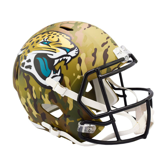 Jacksonville Jaguars CAMO Full Size Authentic Football Helmet