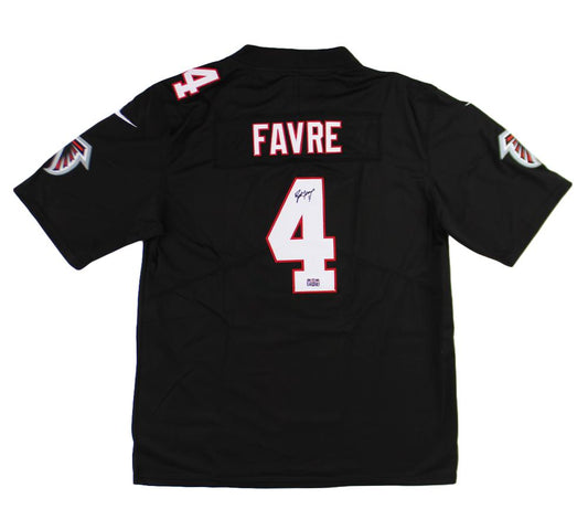 Brett Favre Autographed Atlanta Falcons Authentic Home Jersey - Radtke