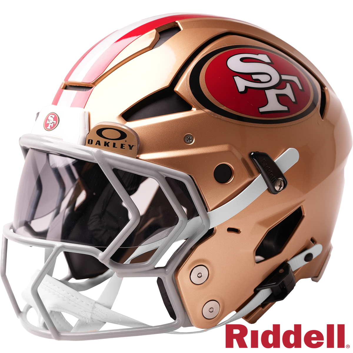 San Francisco 49ers Primary F/S Axiom Football Helmet