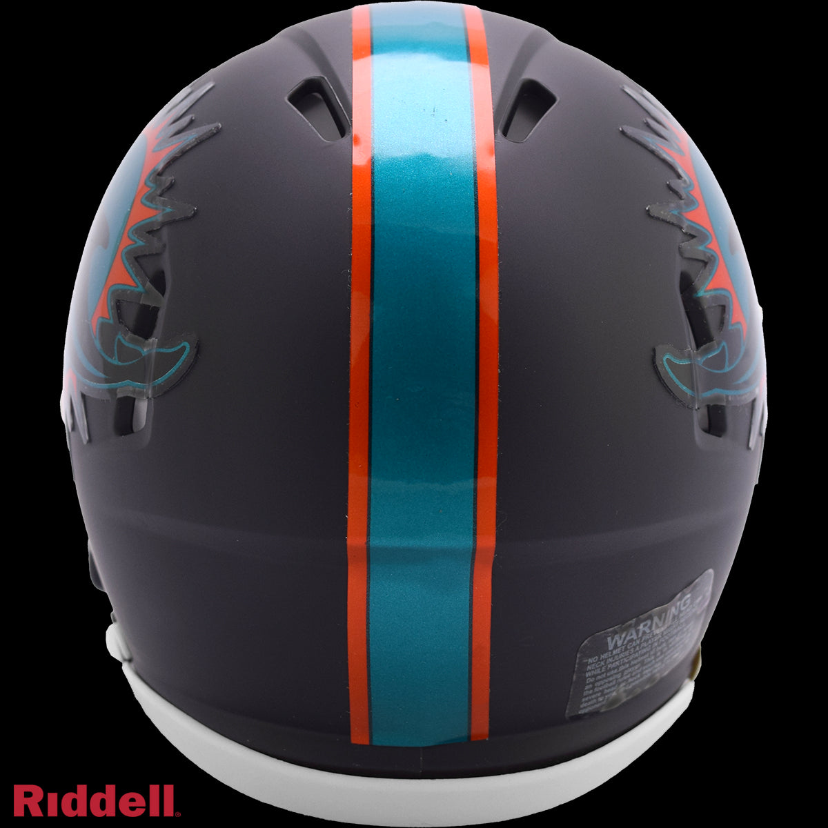 Miami Dolphins RIVALRY Riddell Speed Mini Football Helmet