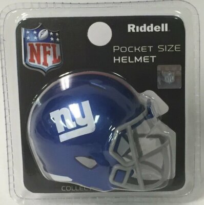 New York Giants Speed Pocket Pro Football Helmet