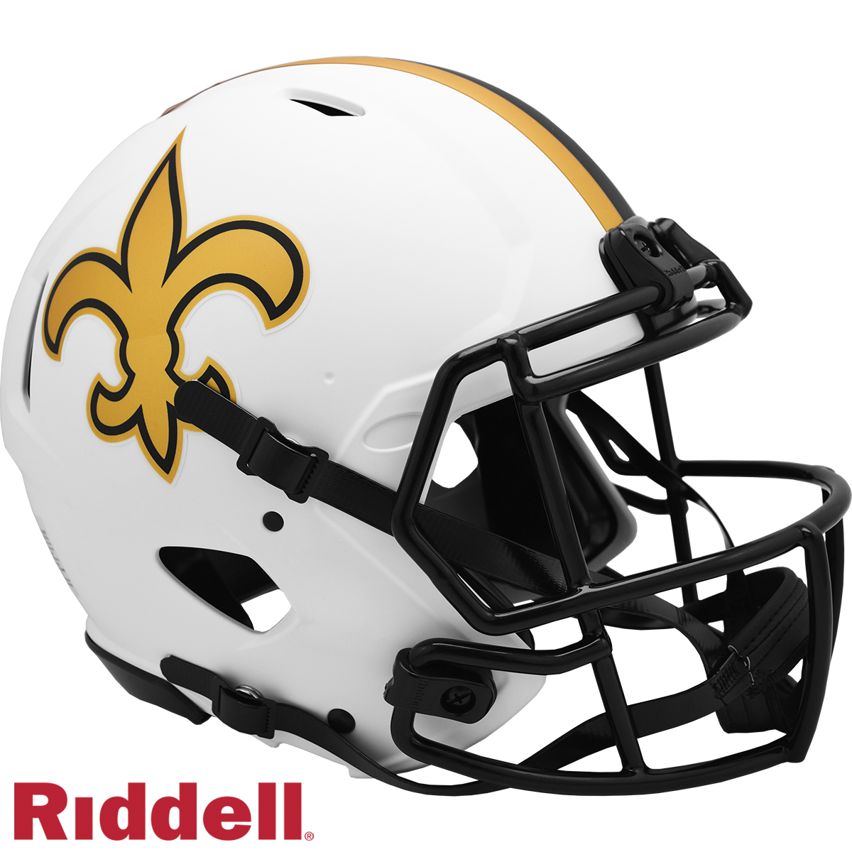 New Orleans Saints Lunar Speed F/S Authentic Football Helmet