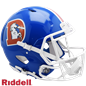 Denver Broncos T/B(Blue D) Speed F/S Authentics Football Helmets