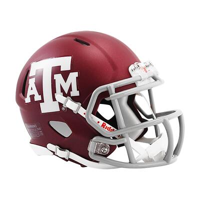 Texas A&M Aggies Primary Speed Mini Football Helmet