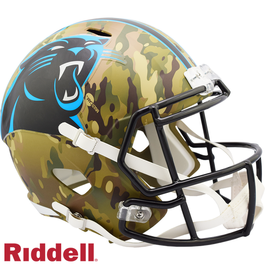 Carolina Panthers Camo Speed F/S Replica Football Helmet