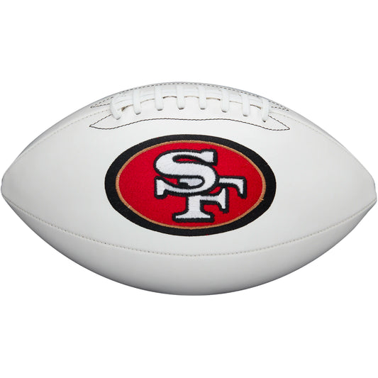 San Francisco 49ers Embroidered Logo Autograph Edition Football