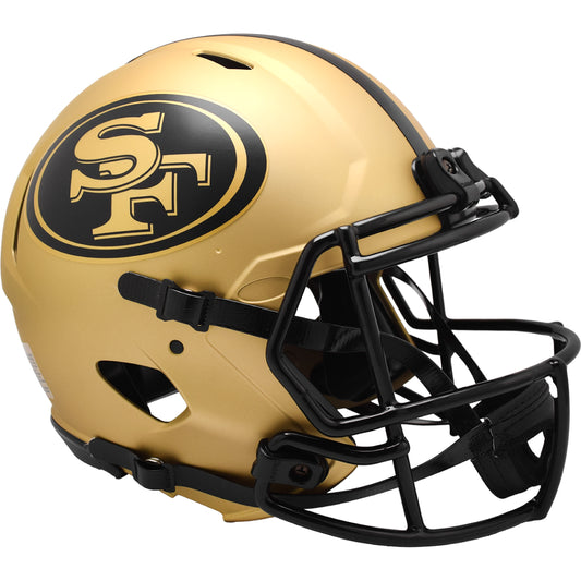 San Francisco 49ers RAVE Full Size Authentic Football Helmet