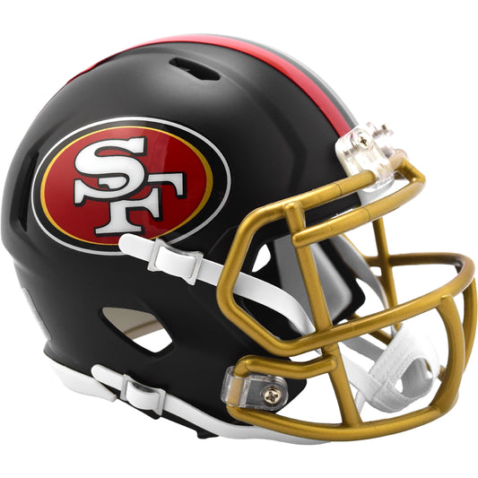San Francisco 49ers RIVALRY Riddell Speed Mini Football Helmet