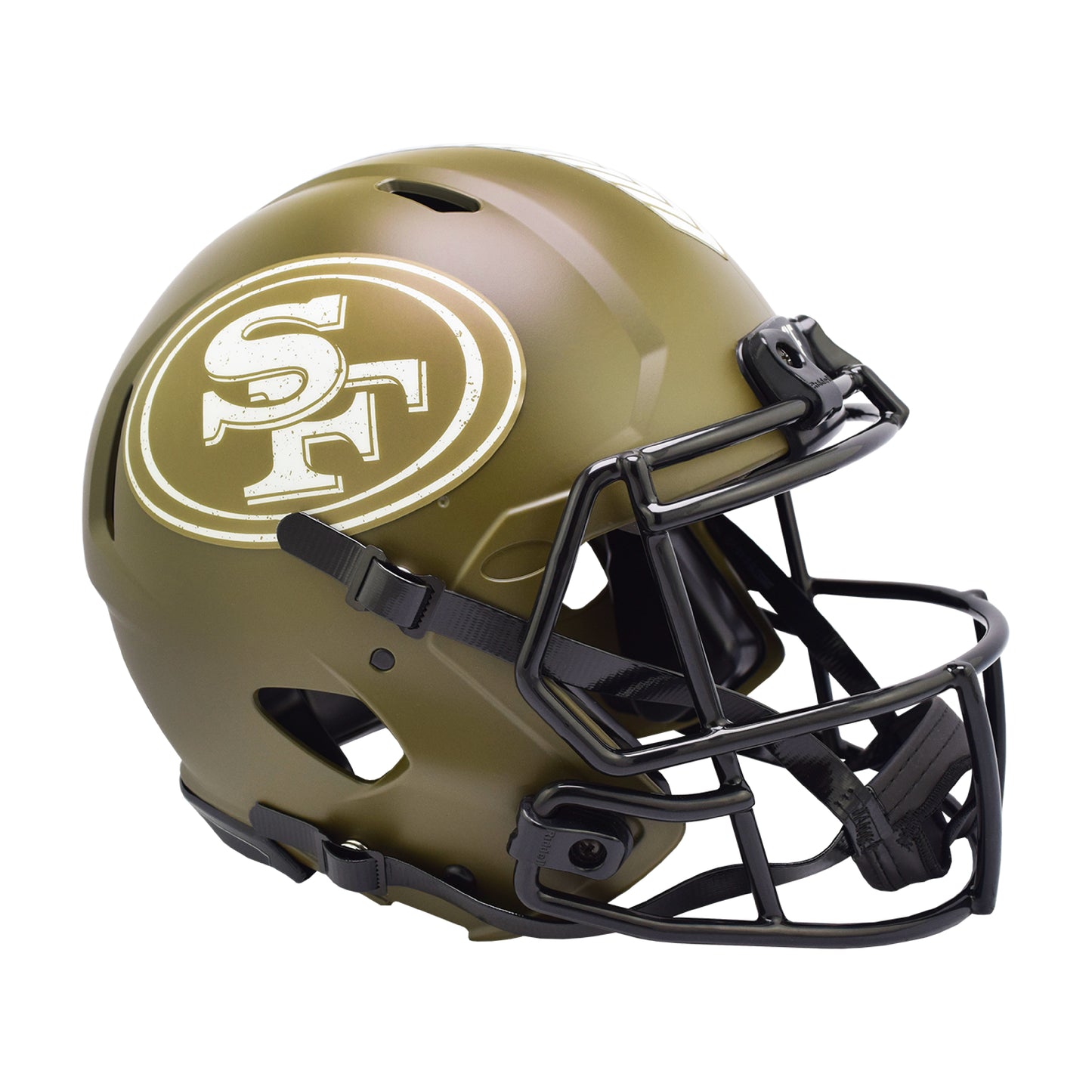 San Francisco 49ers 2022 Salute to Service Riddell Speed Authentic Football Helmet
