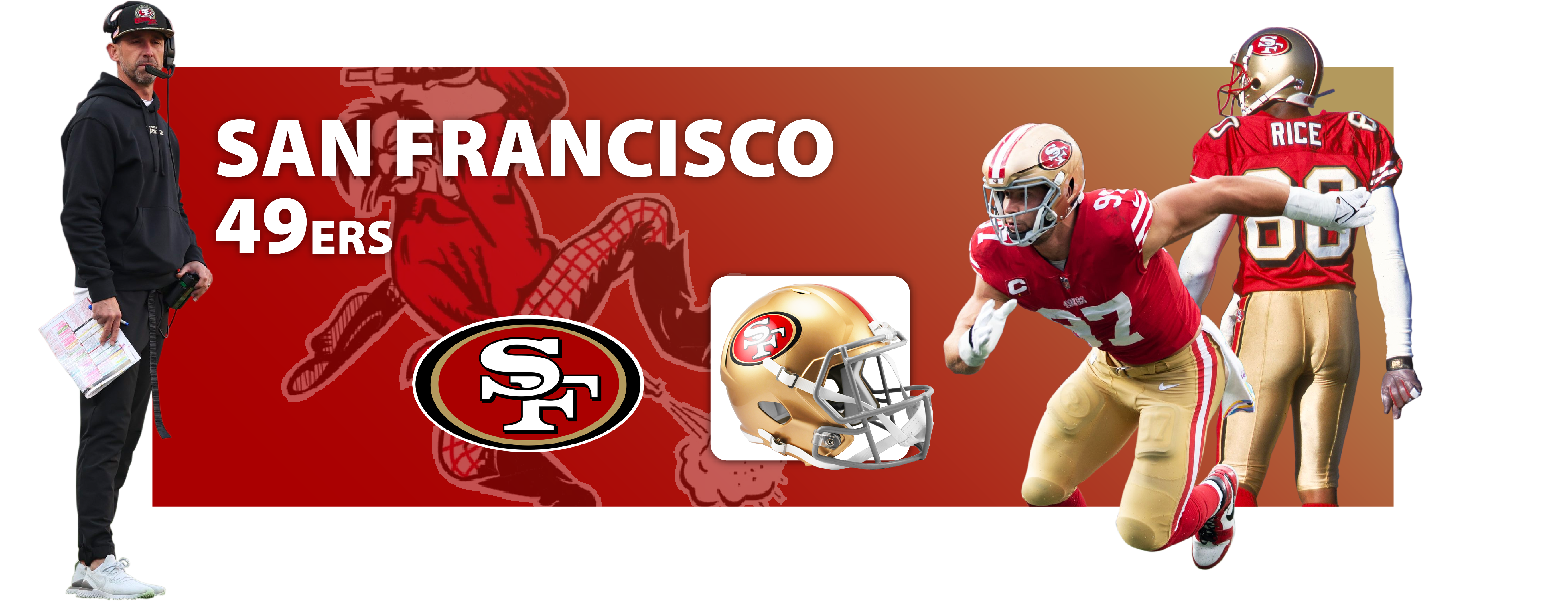 San Francisco 49ers Logo PNG Transparent & SVG Vector - Freebie Supply   San francisco 49ers logo, San francisco 49ers football, San francisco 49ers