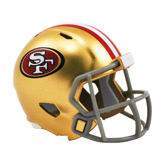 San Francisco 49ers Riddell Speed Pocket Pro Football Helmet