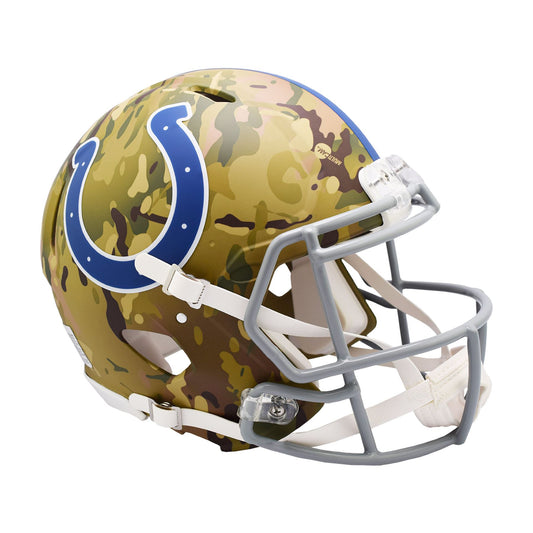 Indianapolis Colts CAMO Full Size Authentic Football Helmet
