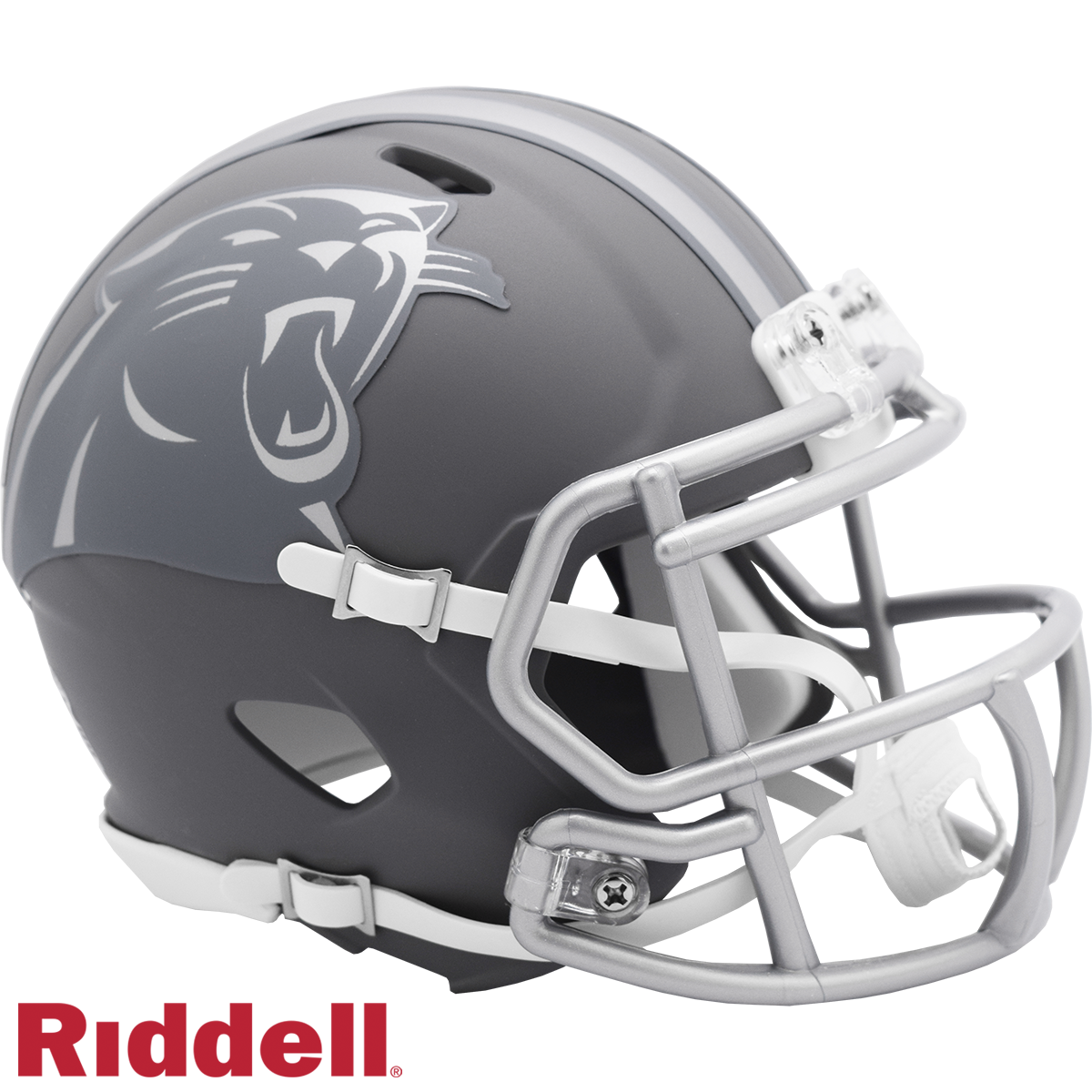 Carolina Panthers Slate Speed Mini Football Helmet
