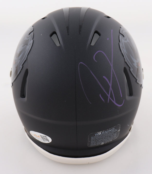 Ray Lewis Signed Ravens OFA 26 #2 Mini Football Helmet - JSA