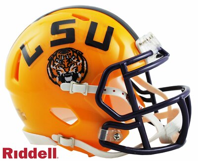 LSU Tigers Speed Mini Football Helmet