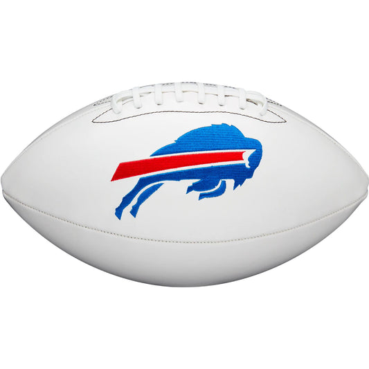 Buffalo Bills Embroidered Logo Autograph Edition Football