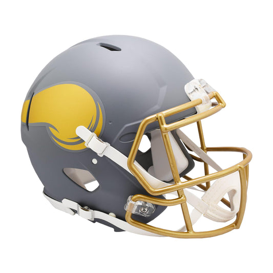 Minnesota Vikings SLATE Full Size Authentic Football Helmet